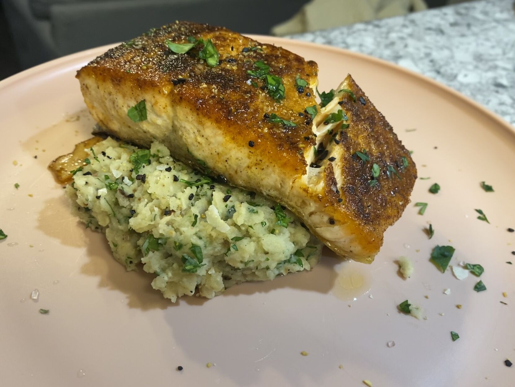 Roberts Spice-Rubbed Salmon